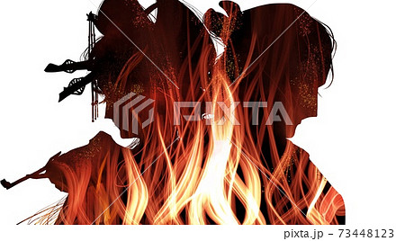 花魁の写真素材