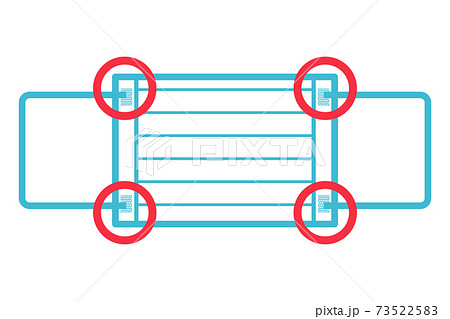 裏表のイラスト素材