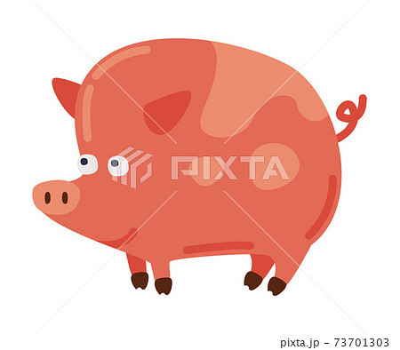 豚の鼻のイラスト素材