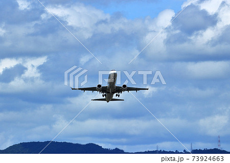 Jal 飛行機の写真素材