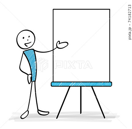 棒人形の写真素材