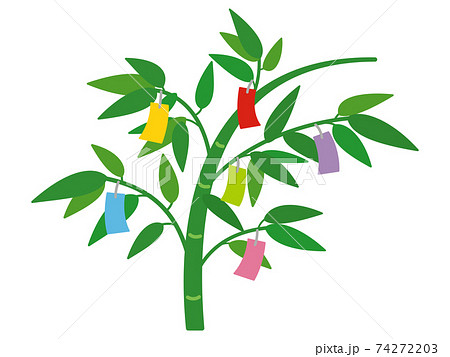 短冊のイラスト素材