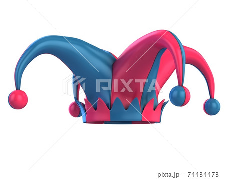 ピエロ 帽子のイラスト素材