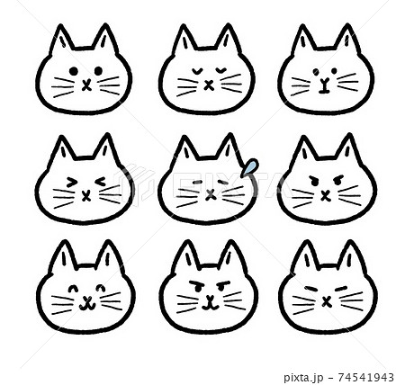 猫マークのイラスト素材
