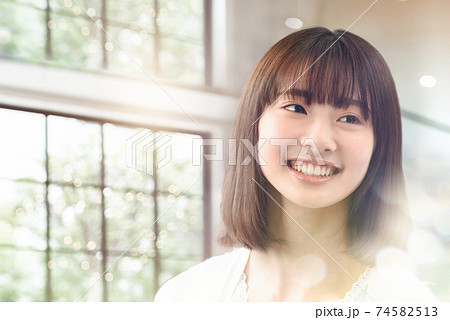 美少女アイドルの写真素材