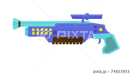 ハンドガンのイラスト素材
