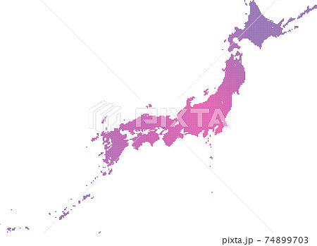 沖縄地形のイラスト素材