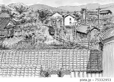 踏切のイラスト素材集 Pixta ピクスタ