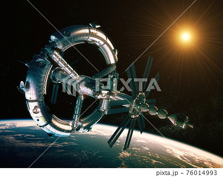 スペース 空間 宇宙 ファンタジーのイラスト素材