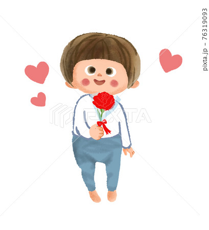 ラッピング あげる 差し出す 渡すのイラスト素材