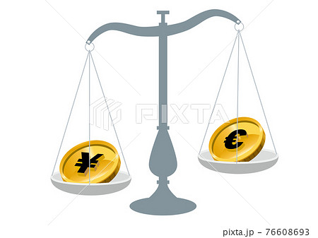 天秤ばかりのイラスト素材