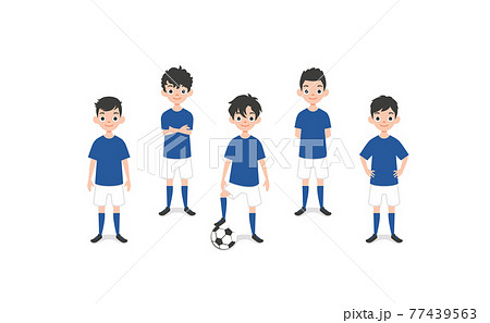サッカー ユニフォームのイラスト素材集 ピクスタ