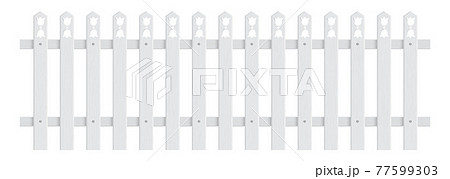 垣根 木製の写真素材
