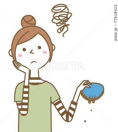 疲れた顔のイラスト素材 Pixta