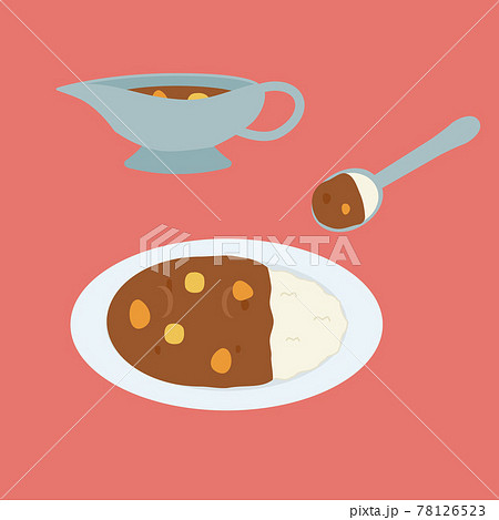 カレーポットのイラスト素材
