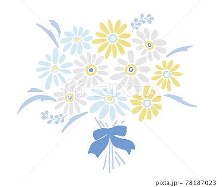 マーガレットのイラスト素材