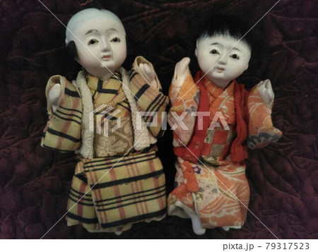 市松人形 日本人形 工芸品 人形の写真素材 - PIXTA