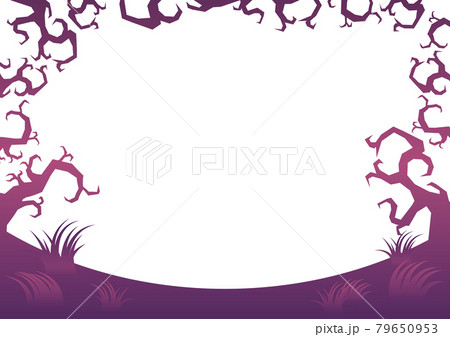 枯れ木のイラスト素材