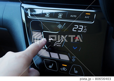 カーエアコンの写真素材