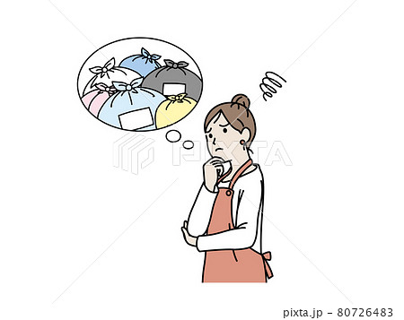 ゴミ袋のイラスト素材集 ピクスタ