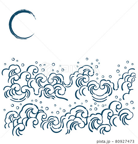 波 海 線画 ベクターのイラスト素材 - PIXTA