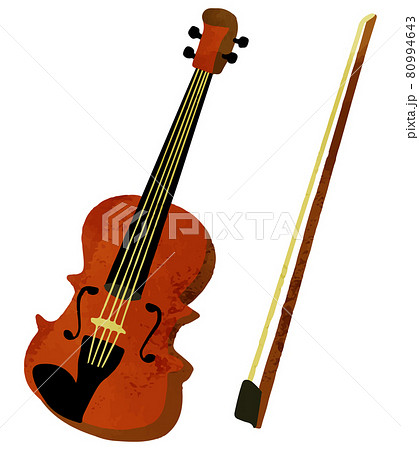 バイオリンのイラスト素材