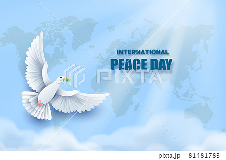 白鳩のイラスト素材