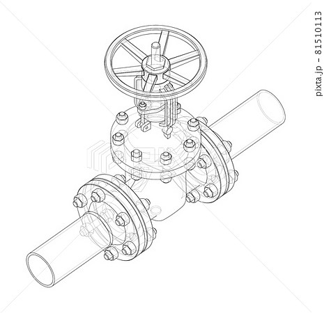 バルブのイラスト素材