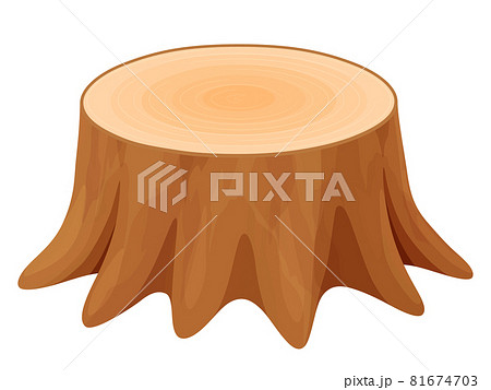 丸太のイラスト素材