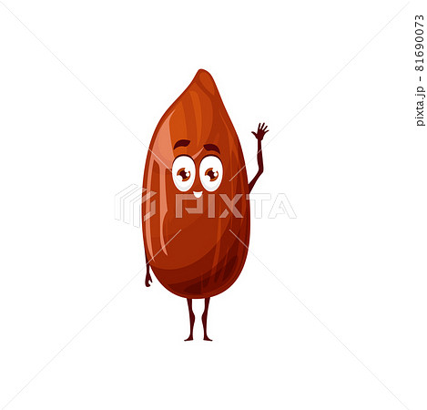 落花生 ピーナッツ キャラクター 殻の写真素材