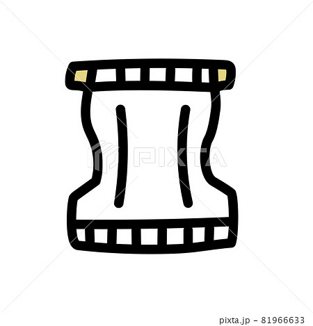 赤ちゃん かわいい 手書き おむつのイラスト素材