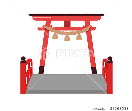 しめ縄 縄 神社 鳥居のイラスト素材 - PIXTA