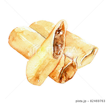 春巻きのイラスト素材