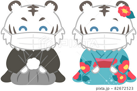 タイガーマスクの写真素材