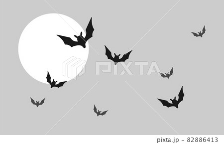 蝙蝠羽のイラスト素材