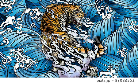 かっこいい動物のイラスト素材 かっこいい動物のイラスト素材