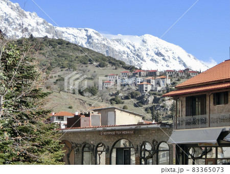 パルナッソス山の写真素材