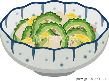 沖縄料理のイラスト素材