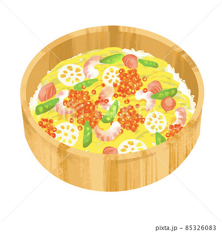 ちらし寿司のイラスト素材 ちらし寿司のイラスト素材