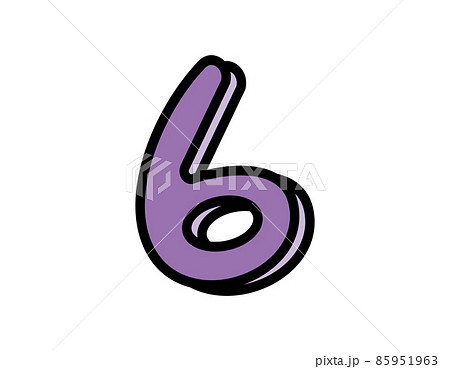 数字 数 文字 Popのイラスト素材