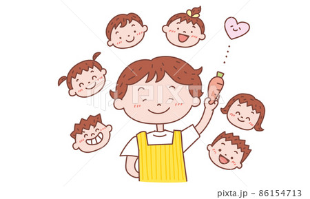 クラスだよりのイラスト素材