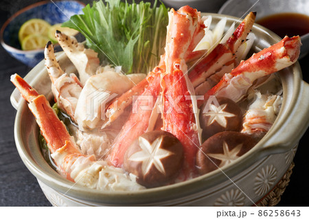 カニ料理の写真素材