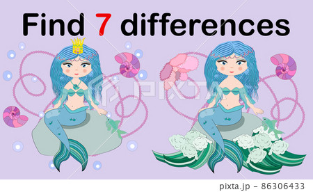 人魚 女性 イラスト 綺麗のイラスト素材