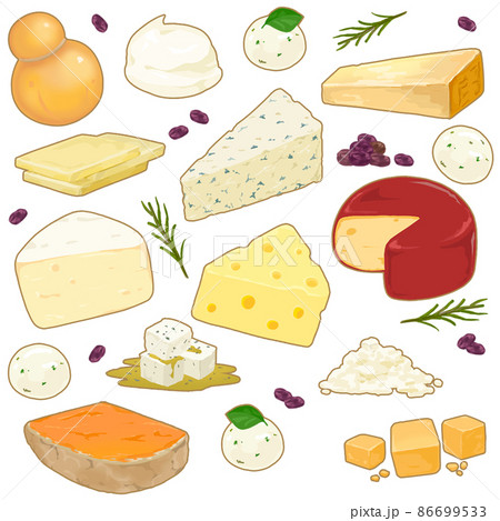 チーズのイラスト素材集 ピクスタ