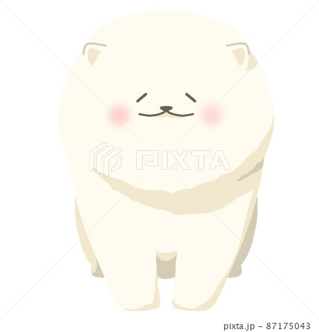 もふもふ かわいい ふわふわ イラスト 白バック キャラクターの写真素材 もふもふ かわいい ふわふわ イラスト 白バック キャラクターの写真素材