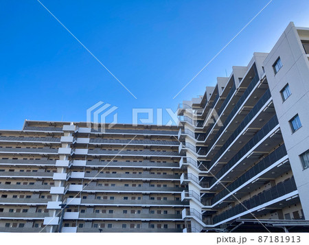 大型分譲マンションの外観イメージ