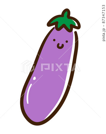 ナスのイラスト素材