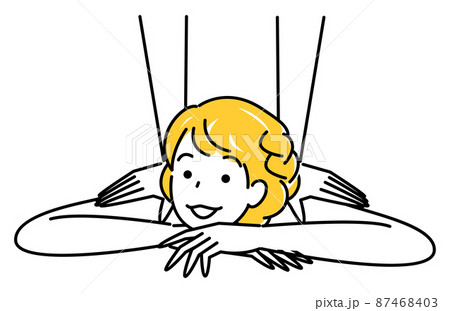 うつ伏せのイラスト素材集 ピクスタ