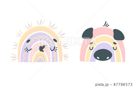 動物 鳥 クール かっこいいのイラスト素材