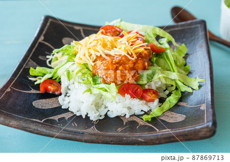 タコライスの写真素材